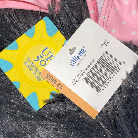 Little Girls Bikini Set 12 Months NWT - Picture 6 of 7